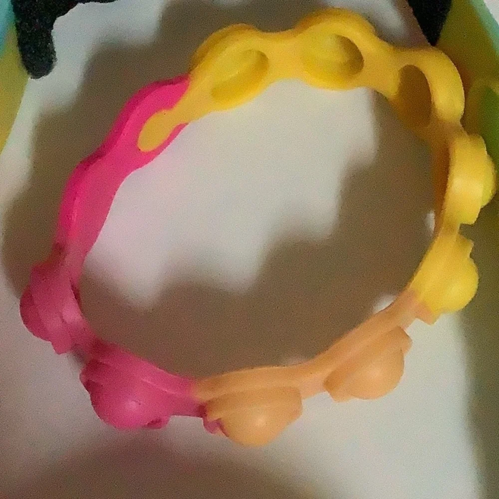 Colorful Pop Bubble Fidget Necklace and Bracelets. Preloved